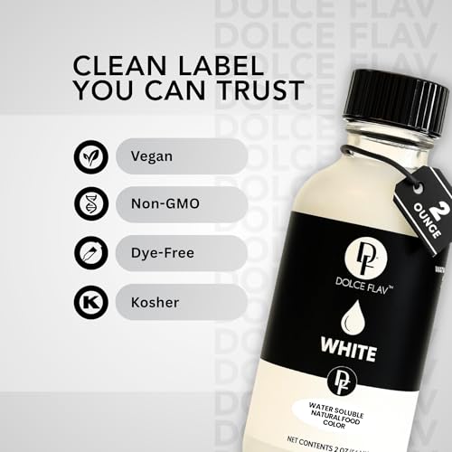 Natural White Liquid Food Coloring