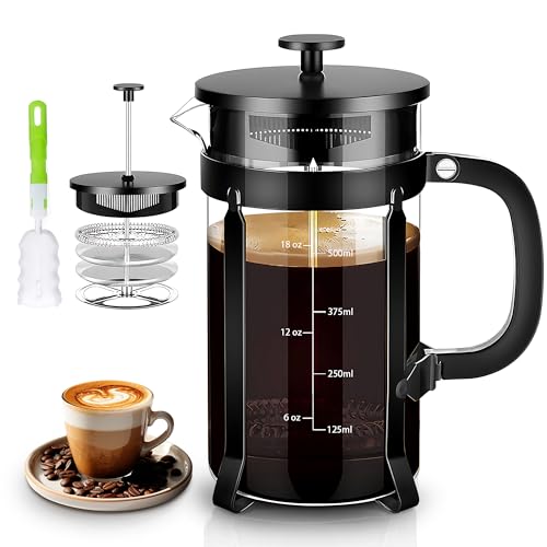 French Press Coffee Maker 304 Stainless Steel Coffee Press