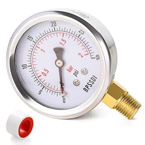 0 30 Psi Low Pressure Gauge