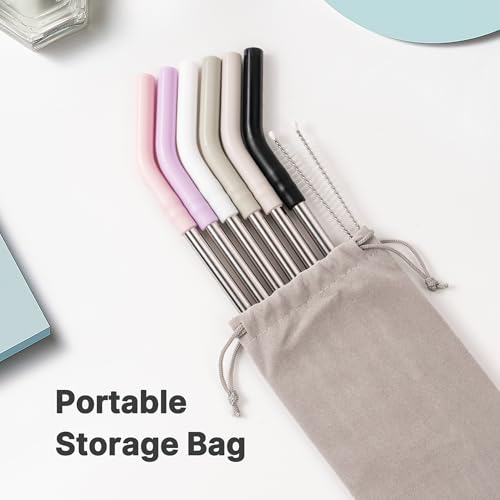 Metal Straws Reusable for 40 oz Simple Modern