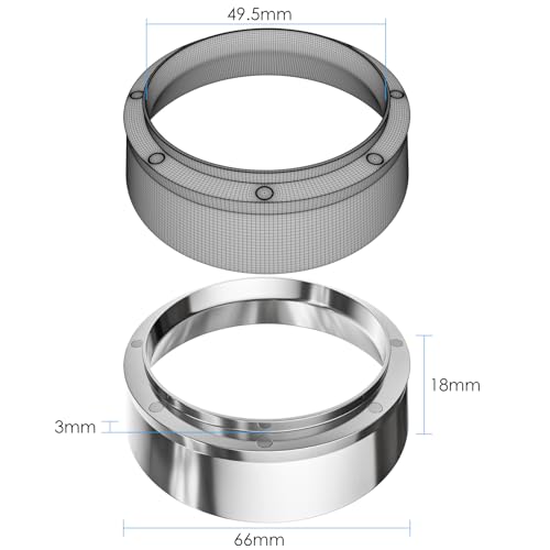 Magnetic Espresso Dosing Funnel for 51mm Portafilter