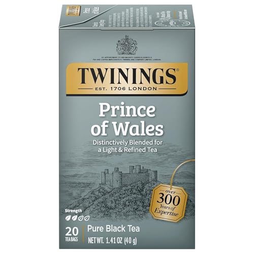 Prince of Wales Black Tea Individually Wrapped Bags (20 Count)
