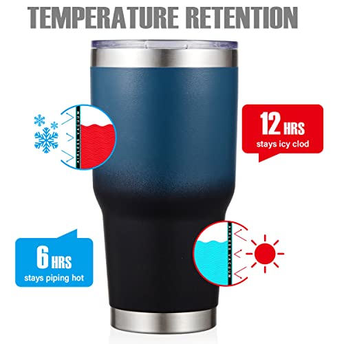 30oz Insulated Tumbler With Lids and Straws (8 Count)