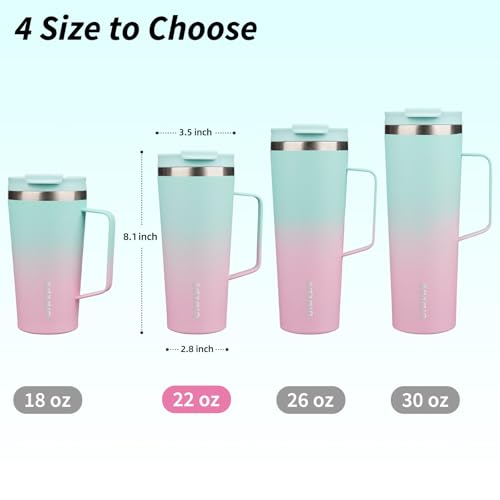 22oz Insulated Tumbler with Handle