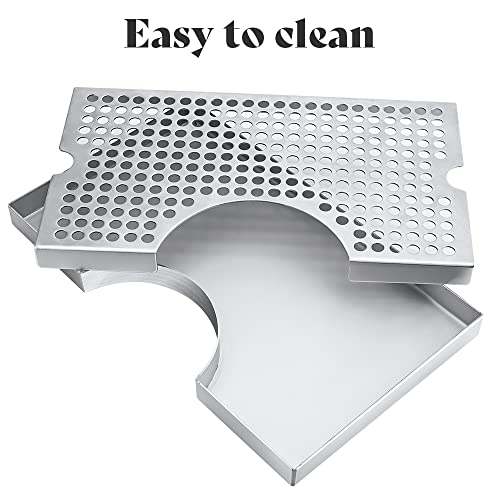Stainless Steel Beer Drip Tray with Non