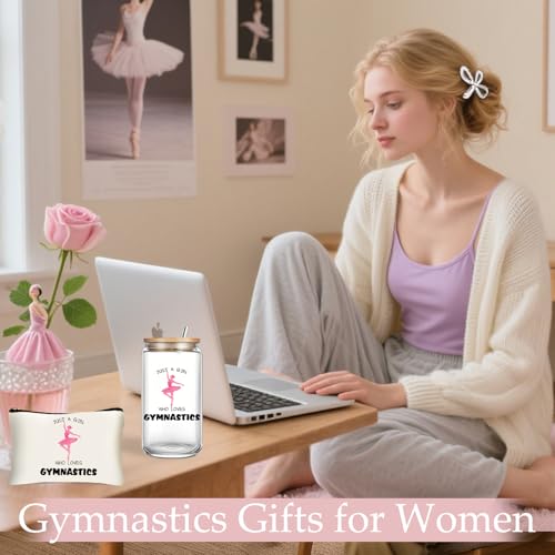 Gymnastics Birthday Gifts Set for Women Girls Friends Coaches Sisters