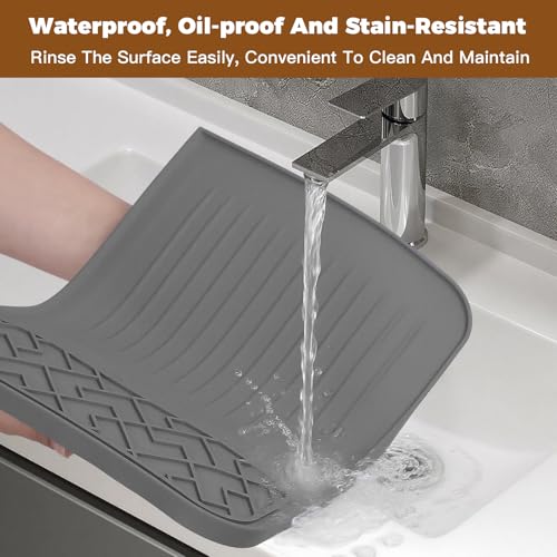 Silicone Top Mat for Ninja Luxe Cafe Espresso Machine ES601 Gray