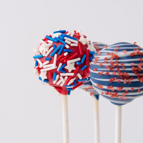 4th of July Sprinkles 6 Cell Jar (6.07 Ounce)