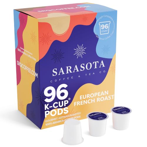 Sarasota Coffee European French Roast K (96 Count)
