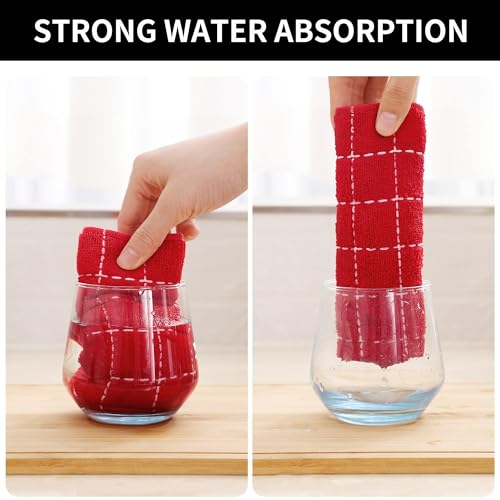 100% Cotton Terry Kitchen Towels (6 Count)