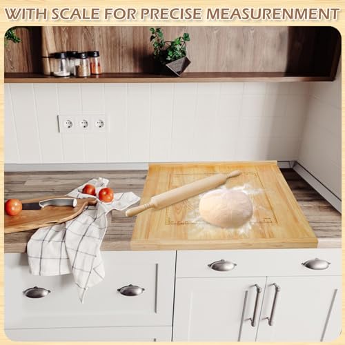 Reversible Wooden Pastry Board
