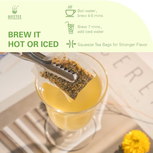 Lemon Ginger Decaf Green Tea Bags 50 Counts