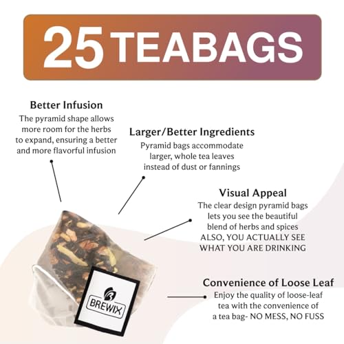 Pumpkin Spice Black Tea Bags (25 Count)