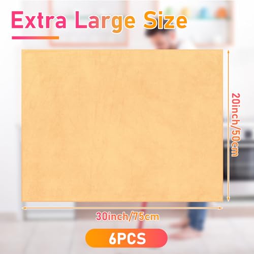 6 Pcs Extra Large Microfiber Cleaning Cloth (6 Count)
