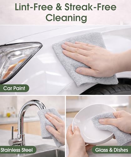 Microfiber Cleaning Cloth Roll (100 Count)