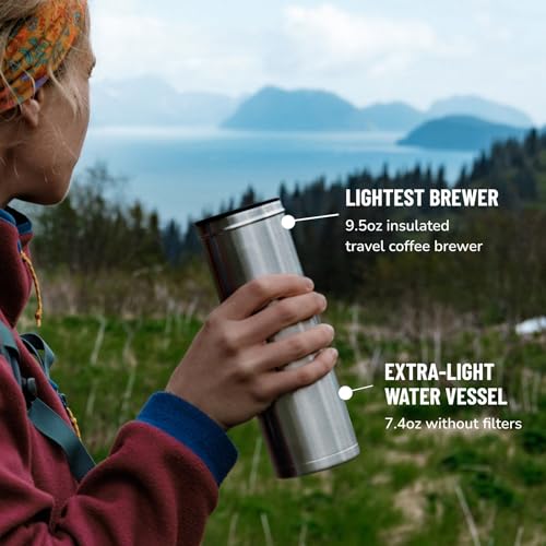 Go P0 Ultralight French Press Coffee Maker for Travel