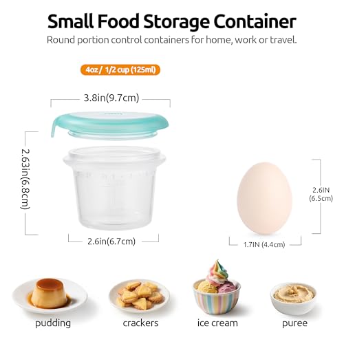 Silicone Container with Lids
