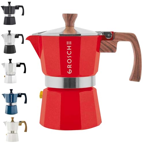 Milano Stovetop Espresso Maker Moka Pot 3 espresso Cup