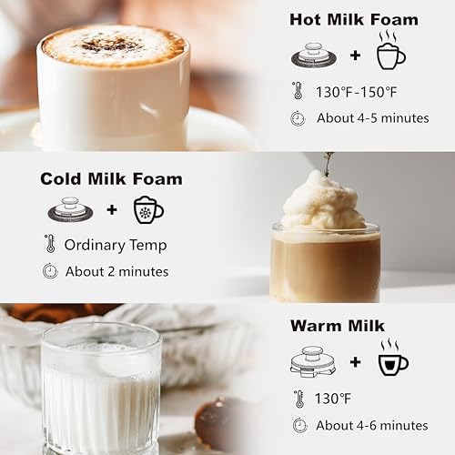 Stainless Steel Milk Frother and Steamer