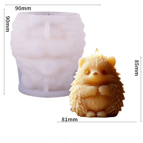 Flower Animal Cylinder Molds Silicone Wave Spiral Candle Mold