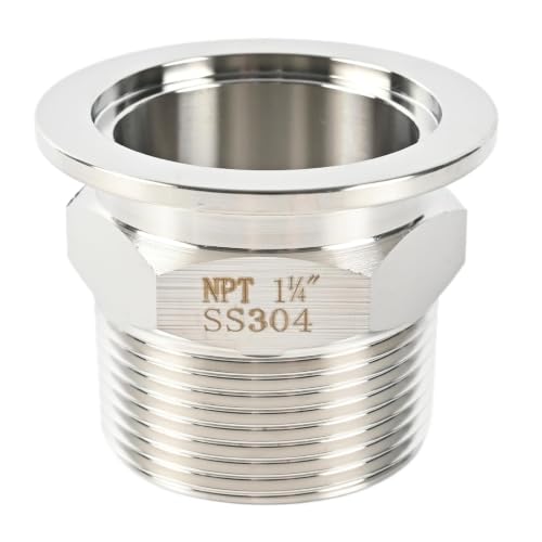 SS304 KF40 NPT Male Adaptor thread 1