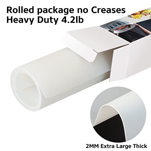 Silicone Mat Heat Resistant Mats for Countertop (48 Count)