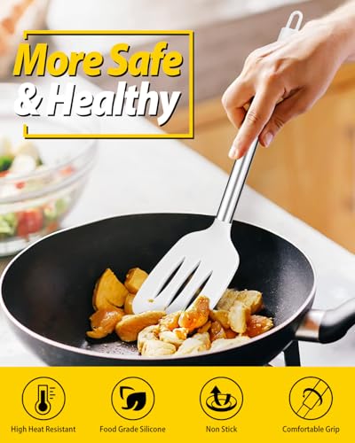 Pack of 4 Silicone Cooking Utensils Set (4 Count)