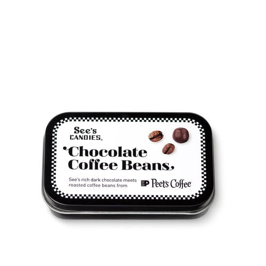 1.8 oz Chocolate Coffee Beans