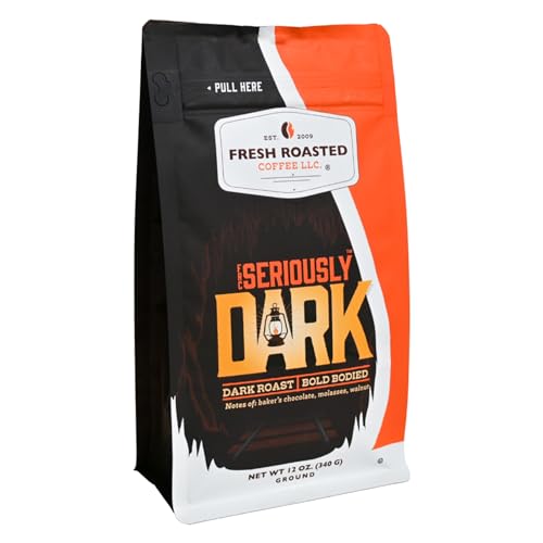 Seriously Dark Artisan Blend Whole Bean Coffee (12 Ounce)