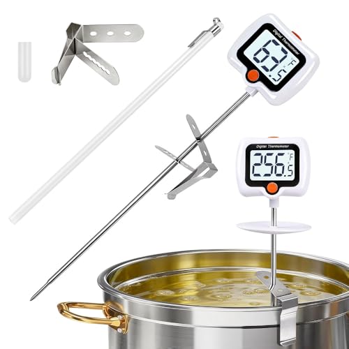 Candy Thermometer for Candy Making with Pot Clip