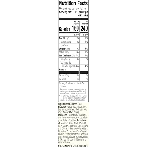 Delights Super Moist Party Rainbow Chip Cake Mix (13.25 Ounce)