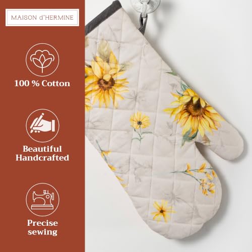 Maison d'Hermine Oven Gloves 100% Cotton Oven Mitt