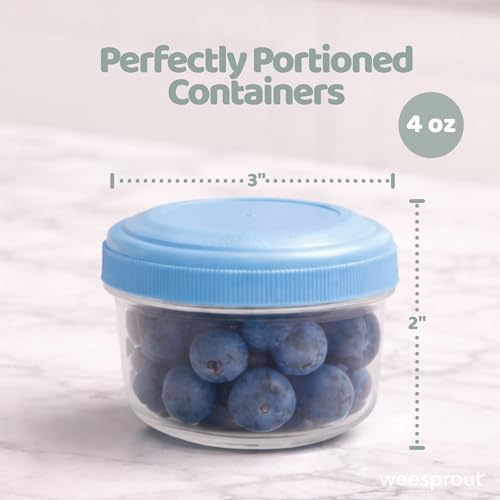 Leakproof Baby Food Storage (12 Count)