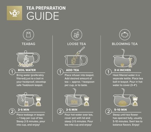 Kyoto 2-in-1 Tea Kettle/Tea Maker – Heatproof Glass Teapot with Removable Loose Tea Filter – Tea Connoisseur's Choice
