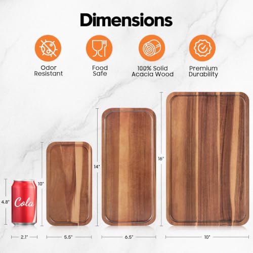 Small Wooden Tray and Platter