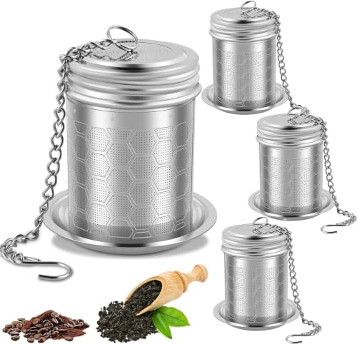 4 Pack Tea Infuser for Loose Leaf Tea (4 Count)