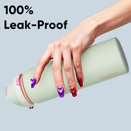 Insulated Water Bottle with Straw