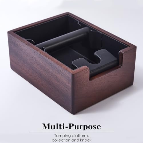 Wooden Espresso Knockout Box