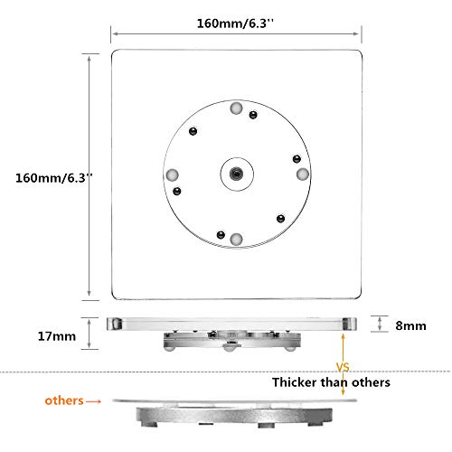 Cookie Decorating Turntable with Anti
