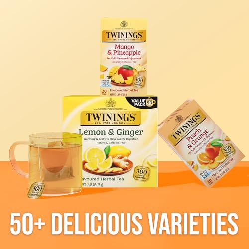 Mango & Pineapple Herbal Tea Bags (20 Count)