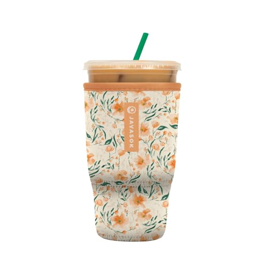 JavaSok Iced Coffee & Cold Soda Insulated Neoprene Cup Sleeve
