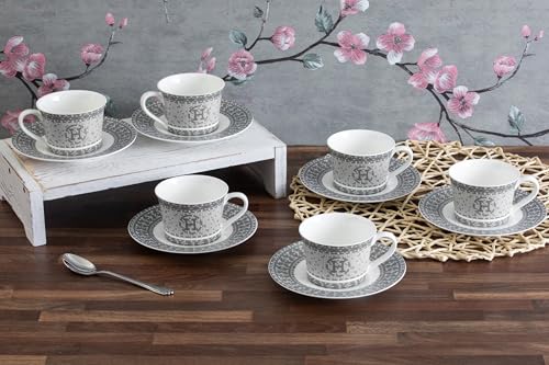 Porcelain Tea Set for 6