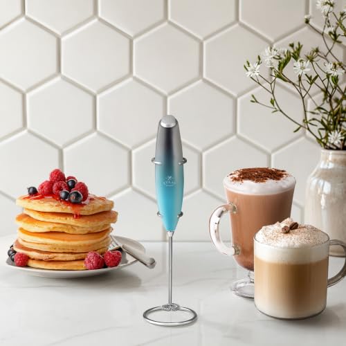 Powerful Milk Frother Wand With Duracell Batteries