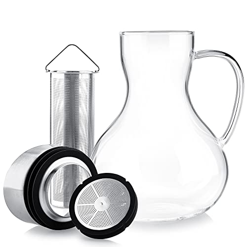 Multi Brew Glass Teapot + Kettle + Pitcher