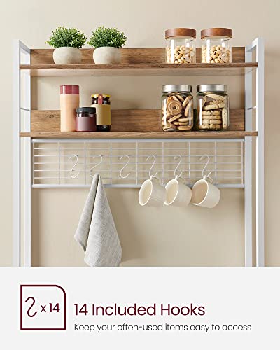 Bakers Rack with Power Outlet