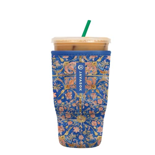 JavaSok Iced Coffee & Cold Soda Insulated Neoprene Cup Sleeve