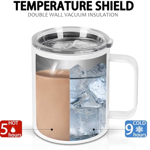 12 Oz Sublimation Coffee Mug Blanks With Handle (6 Count)