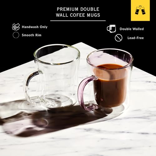Double Walled Colored Insulated Coffee Mugs (48 Count)