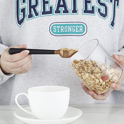 Stainless Steel Long Hollow Handle Coffee Scoop