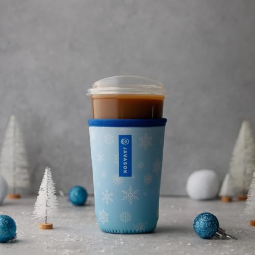 JavaSok Iced Coffee & Cold Soda Insulated Neoprene Cup Sleeve